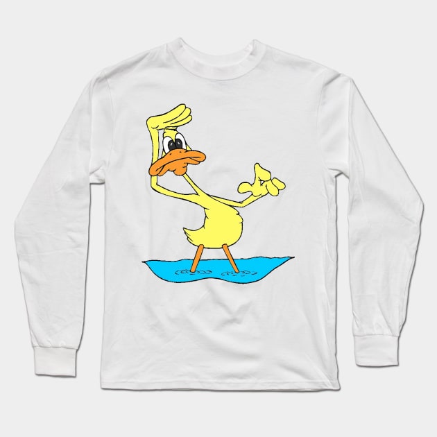 Duck Watch Long Sleeve T-Shirt by 90s Vintage Clothes